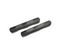 For Vw For Touareg 2011-2023 Car Under Seat Air Conditioning Protection Covers Grille Outlet Dustproof Cover 2Pcs ABS Car Seat Air Vent Gear Shift Panel Trim( 2019-2023)