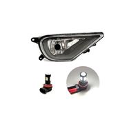 For VW For Touareg 2016 2017 2018 Car Left Right Front Bumper LED Fog Light Lamp With Bulbs Halogen Daytime Fog Lamp(R side LED)