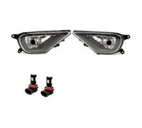 For VW For Touareg 2016 2017 2018 Car Left Right Front Bumper LED Fog Light Lamp With Bulbs Halogen Daytime Fog Lamp(Pair LED)
