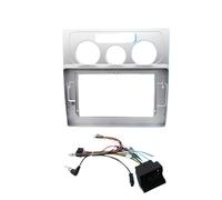 For VW For Touran 2004-2008 10 Inch Car Radio Fascia Frame Audio Dash Panel DVD Player Installation DYDGUTUFB(Only FrameA Cable)