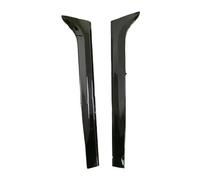 For VW For Touran 2016-2019 Glossy Black Car Trunk Tail Gate Canard Splitter Shield Cover ABS Rear Window Side Spoiler Wing Trim