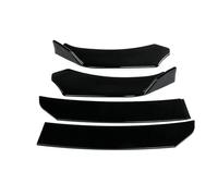 For VW For Transporter & For Caravelle T4 T5 T6 Car Front Bumper Splitter Lip Universal(Glossy Black)