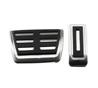 For Vw For Transporter For Multivan T5 T6 For Caravelle Stainless Steel Car Fuel Brake Pedal Cover AT MT Accessories Car Non-Slip Pedals(RHD AT PEDAL)