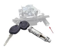 for VW for Transporter for T4 for Caravelle 1992-2004 Car Rear Tailgate Door Lock Cylinder with 2 Keys 701829239 Car Trunk Lock