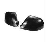 For VW For Transporter T5 T5.1 2010-2015 T6 2016-2019 Exterior Door Wing Cap Trim Car Rearview Side Mirror Cover CRRYUQWWM(Carbon look)