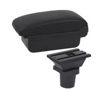 For VW For UP 2009-2020 Car Armrest Box Interior Parts Center Storage Box With USB Accessories RESPUNEKBAH(A2 black line No USB)
