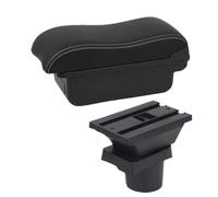 For VW For UP Car Armrest Console Storage Box Dedicated Retrofit Accessories HQGQCEZEK(A white line No USB)