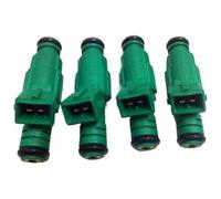 For VW For VOLVO For G&olf 4pcs Green Giant 42lb Fuel Injector 0280155968 Good Performance Fuel Injector Fuel Injector Nozzle Engine Fuel Injection Nozzle