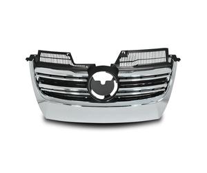 For VW GOLF 5 V 2003- Radiator Grill Sport Grill Mesh Front Grill Chrome Black