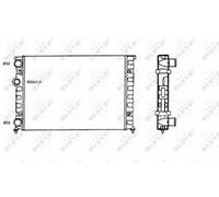 FOR VW GOLF Mk3 1.4 91 to 99 Radiator 6N0121253 6N0121253A 6N0121253B