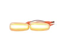 For VW Lt 1996-2005 LED Side Marker Lamp Turn | Car Turn Signals Signal Repeater Lights(Crystal white)