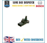 BOSCH 0261230266 Original Equipment Manifold Absolute Pressure (MAP) Sensor - Compatible with Select Porsche 911; Volkswagen Beetle, Golf, Jetta