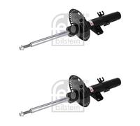 FOR VW MULTIVAN Mk5 2.5D 2003-2009 FRONT SHOCK ABSORBERS PAIR FEBI