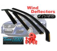 For VW PASSAT 3C5 2005 - 2014 ESTATE / WAGON Wind deflectors 4.pc set HEKO 31170