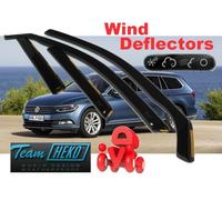 For VW PASSAT B8 2014 -> ESTATE / WAGON / COMBI Wind deflectors 4.pc HEKO 31003