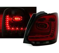 For VW Polo 6R From 2009-03/2014 LED Tail Lights Dark Red