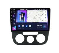 For VW Sagitar Jetta5 Android 11 Car Radio 10 Inch HD Touch Screen With CarPlay Android Auto Support RDS DSP BT 5.0 Mirror Link Navigation GPS HiFi DAB Backup Camera Steering Wheel Control(A,600S - 8