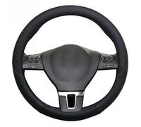 For VW T4 T5 T6 1sets Car Steering Wheel Cover Leather Anti-Slip Brand Volkswagen Auto Interior Accessories Anti-slip elastic plush steering wheel protective(Style 2)