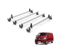 For VW T5 Transporter 2002-2015 Rhino KammBar Fleet 4x Bars