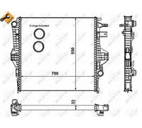 FOR VW TOUAREG 7P 3.6 10 to 18 Radiator 7P0121253A VOLKSWAGEN