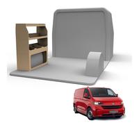 For VW Transporter 2024+ Plywood Racking Shelving Van Storage | Only fits Long (L2) Wheelbase, Tool Storage for Passenger Side