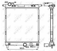FOR VW UP 2013 on EABA Radiator 1S0121253AA 1S0121253AH 1S0121253AL