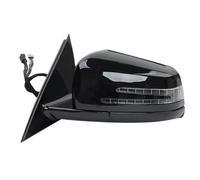 For W204 C63 C200 C180 2006-2013 Auto Side Door Mirror Assembly Car Electric Folding Turn Signal Lamp Side Rear View Mirror Assembly(Style 2,1pc left)