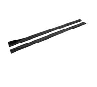 For W205 C63 C43 2015+ 4Doors For AMG C-Class Side Skirt Extension Diffusor ABS Lip Accessories 8Pcs