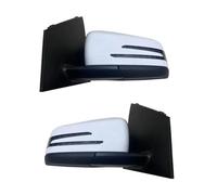 For W246 B180 B200 2011-2014 Auto Side Door Mirror Assembly Car Electric Folding Turn Signal Lamp Mirror Assy Side Rear View Mirror Assembly(Style 2,Manual 1 pair)