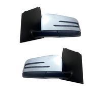 For W246 B180 B200 2011-2014 Auto Side Door Mirror Assembly Car Electric Folding Turn Signal Lamp Mirror Assy Side Rear View Mirror Assembly(Style 4,Manual 1 pair)
