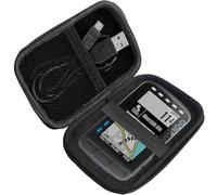 for Wahoo ELEMNT Bolt V2 Bike Computer Case, Durable EVA Carrying Case, Shockproof & Lightweight Protective Cover Compatible for Wahoo ELEMNT Roam, Bolt V1/V2 (Black, For Wahoo ELEMNT Bolt V2)