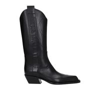 For Walking Texan Boots - female - Off White - Cowboy & Biker Boots - Black - 2 UK - Shoes 2 UK