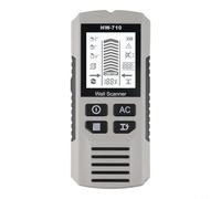 for Wall Scanner Metal Detector Stud Finder with LCD Display 3 Depth Modes Handheld Wood DIY Wire Red for Home Ac Projects Compact(Gray)