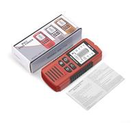 for Wall Scanner Metal Detector Stud Finder with LCD Display 3 Depth Modes Handheld Wood DIY Wire Red for Home Ac Projects Compact(RED)