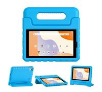for Walmart Onn 7 inch Tablet Case Gen 4 2024 Model: 100135924, Light Weight Shockproof Durable Kids Cases with Convertible Handle Stand for Boys Girls, Blue