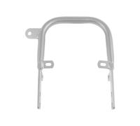 For Warrior 350 YFM350X 1987-2004 Rear Grab Bar Motorcycle Luggage Rack Support Holder Cargo Tail Bumper Motorcycle Rear Rack(Silver)