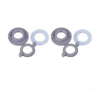 For Water System Bulkhead Connector with ABS Material, Embedded Gasket LeakProof Design, and Four Point Stability Reinforcement