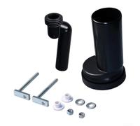 for wc Frame Connector Kit for Geberit Wall Hung Toilet Installation | For Concealed Cistern Systems, Offset Drain Correction, Flush Pipe And Waste Pipe, T-Bolts Washers Nuts, Easy Retrofit
