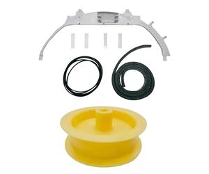 For WE49X20697 Dryer Bearing Kit WE3M26 Top Bearing WE9M30 Drum Felt WE12M29 Belt WE1M1067 Bearing Slider WE12X83 Easy To Use