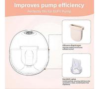For Wearable Breast Pumps, 8PCS Silicone Duckbill Valve Diaphragms Replacement Parts & Accessories Compatible with Eufy E10/E20/S1/S1 Pro