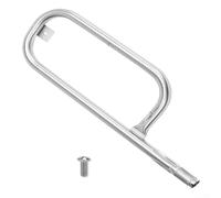 For Weber For Q100 Q120 For Q1000 Q1200 Gas Grill Burner Tube Replacement 304 Stainless Steel Curved Design Ensures Consistent Heat Output Part 60040