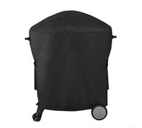 For Weber Q1000 Q2000 Series Grill Cover, Outdoor Barbecue Dust Protector, Weather Resistant Sunproof Protective Sheet for Garden Patio(diameter61*72cm)