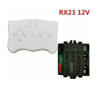 for Weelye Control Box Receiver for Electric Ride On Toy Car, Remote Control and Receiver for Combo Compatible with 12V/24V Kids RC Vehicles(RX23 A 12V Full Set)
