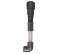 For Wet Dry Attachment AC Drain Line Vacuum Adapter, Transparent PVC Hose with 3/4" & 1" Connectors to Unclog and Evacuate A/C Condensate Pipes(3/4 inch)