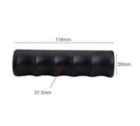 for wheelbarrow Replacement Handles 30mm Tube Fit Easy Install | 30mm inner diameter, fits most tubes, non-slip groove pattern, weather resistant rubber, pair included(118 x 26mm)