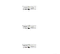 for White LED Light Bar 54.5mm Replacement Part BSH9001019565 | Fits for siemens for bosch, 54.5x18.5mm size, bright for white light, 3-pack value, easy DIY swap