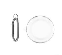 for WHYCHSTORE Stylish Protective Case for Soundcore Sleep A20, Ensures Protection While Retaining Access to All Ports (Transparent)