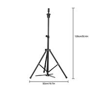 for Wig Tripod Stand, Metal Adjustable, Cosmetology Hairdressing Training, for Doll Head Block Wig Head Stand