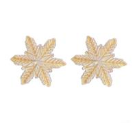 For Winter Ski Accessories Snowboard Stomp Pads Featuring Multi Directional Spikes for Secure Boot Grip and Control (yellow)