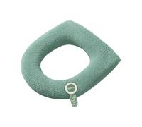 for Winter Toilet Seat Pad Home Toilet Mat Four Seasons Universal Potty Cushion Washer Soft Toilet Cape Case Seat Warmer Cover(Pink)